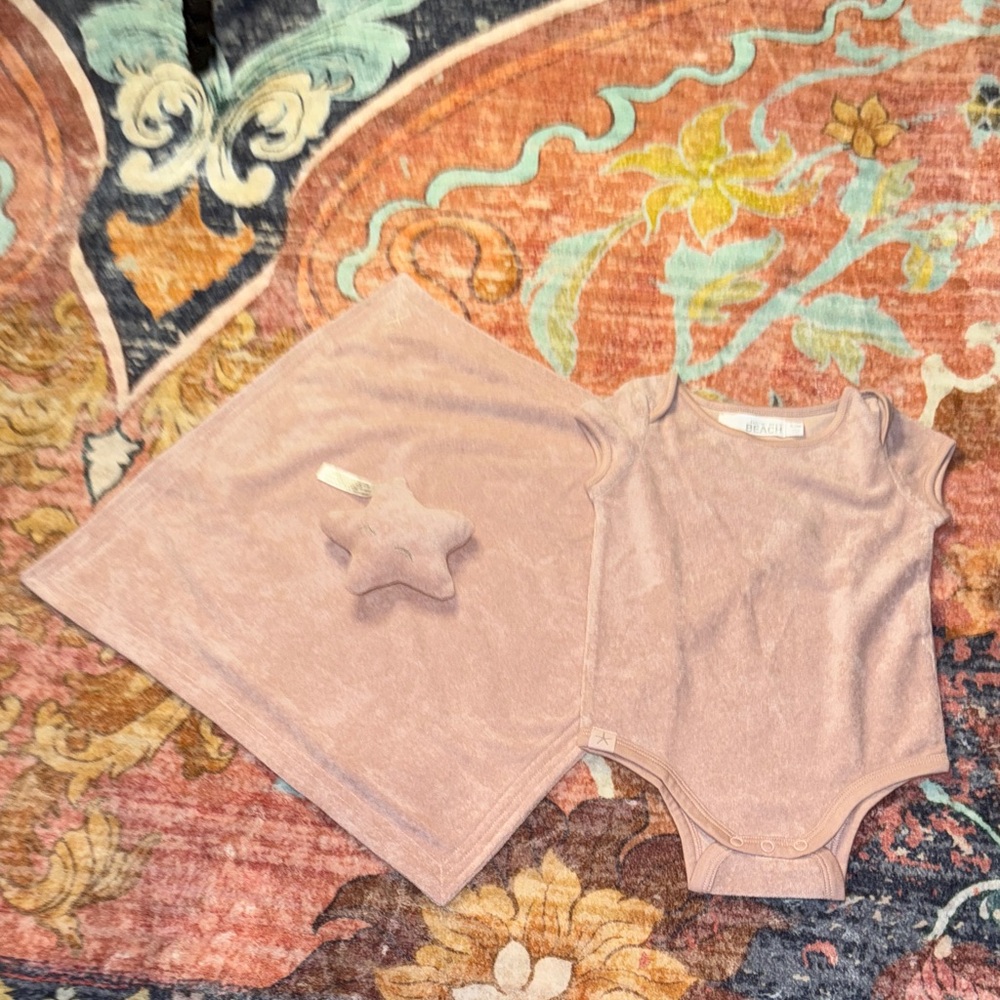 Barefoot Dreams Pink Baby Set